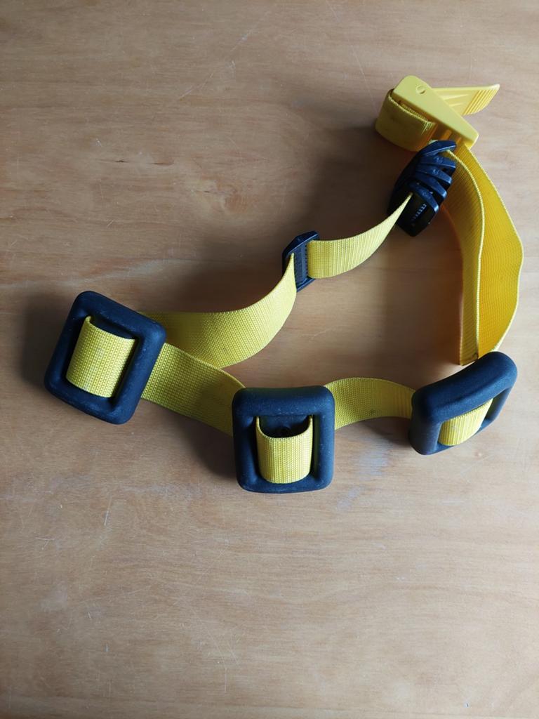 Loodgordel met 3 loodslubben, inclusief stoppers., Ophalen of Verzenden, Lood of Loodgordel