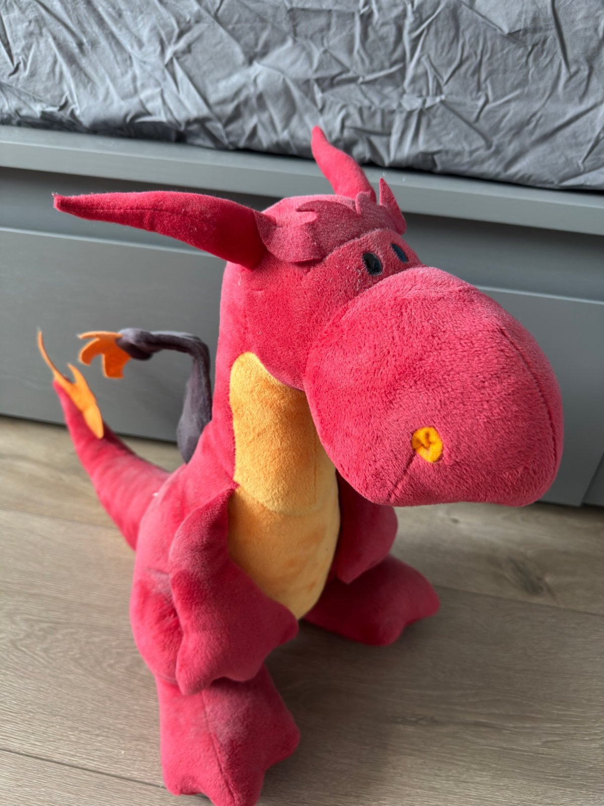Nici dinosaurus, NICI, Ophalen of Verzenden, Middelgroot (20 tot 80 cm), Rood