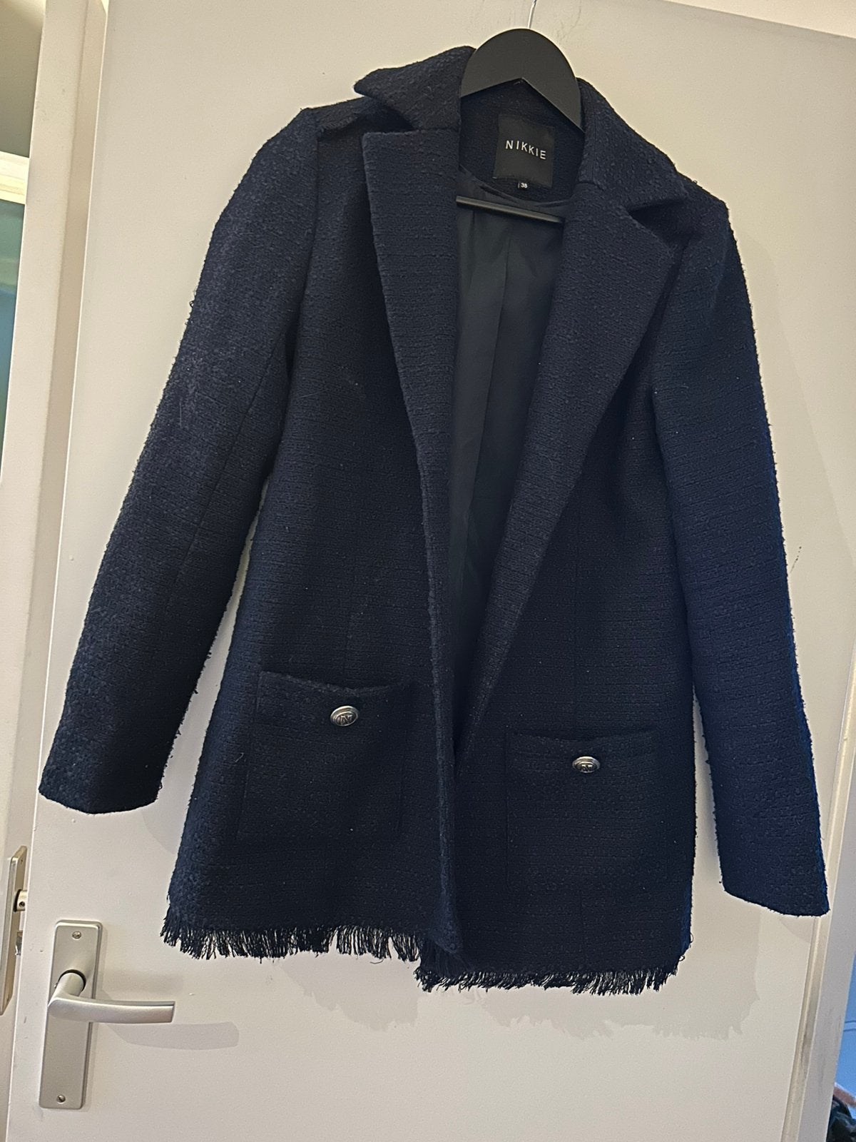 Nikkie navy blazer, maat M, Ophalen of Verzenden, Nieuw, Maat 38/40 (M), Blauw