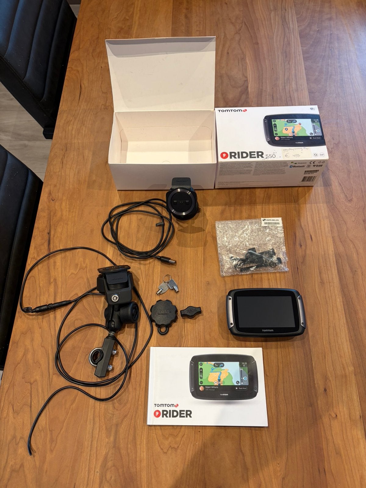TomTom rider 550 (anti diefstal), Ophalen of Verzenden, Zo goed als nieuw