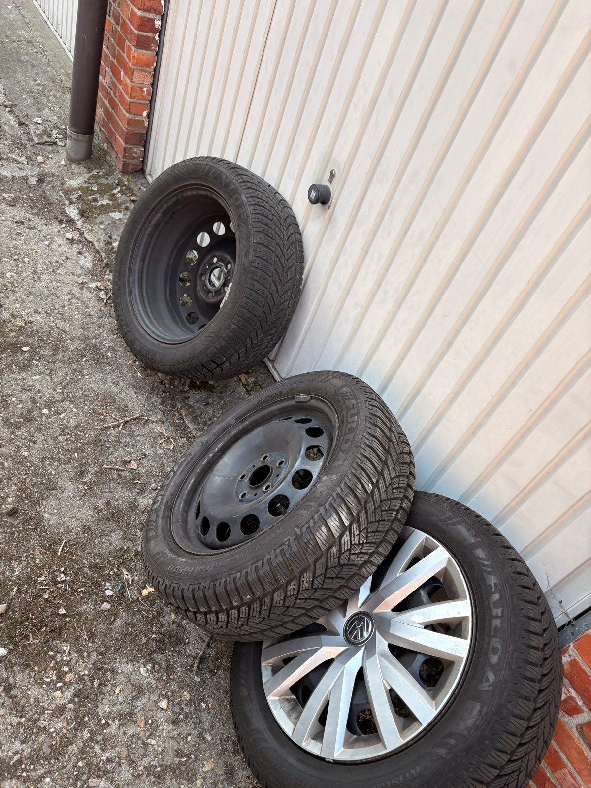 Winterbanden met velgen - Gebruikt, Ophalen, Gebruikt, 16 inch, Banden en Velgen