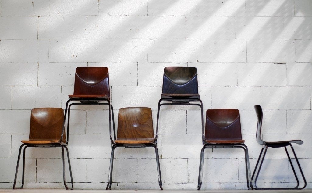 Geweldige Retro Vintage Elmar Flototto Pagholz stoelen S23, Ophalen, Gebruikt, Overige kleuren, Vijf, Zes of meer stoelen