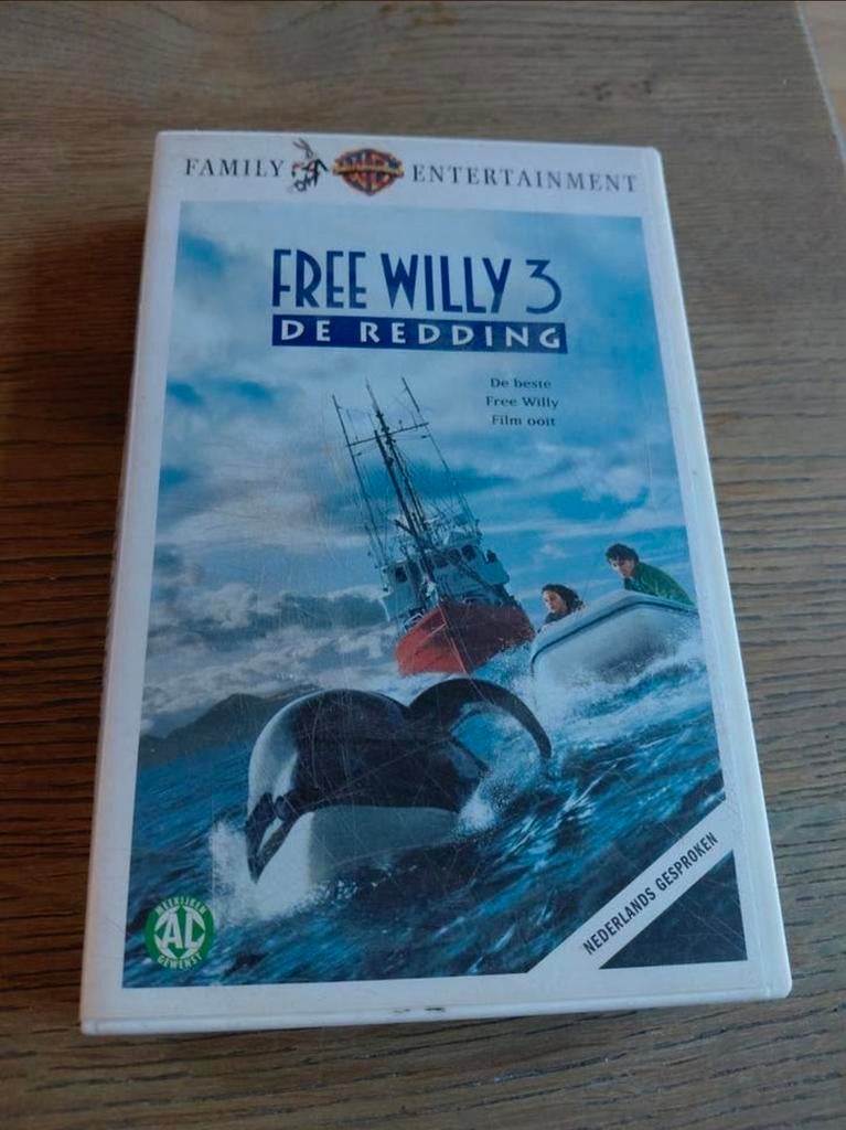 Free Willy 3 De Redding videoband., Ophalen of Verzenden, Gebruikt
