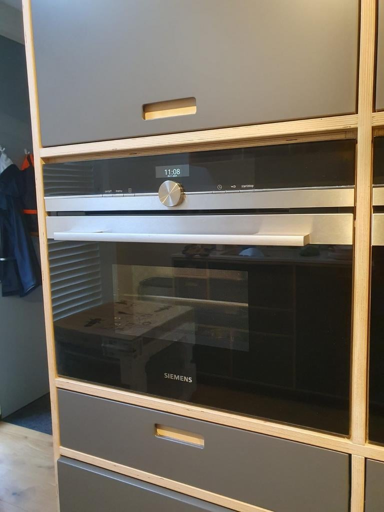 Siemens Inbouw stoomoven zo goed als nieuw, Witgoed en Apparatuur, Ovens, Ophalen