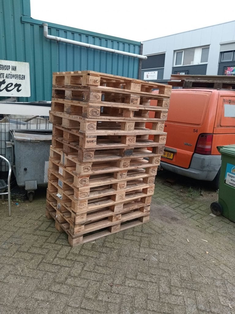 13 euro pallets te koop, Doe-het-zelf en Verbouw, Ophalen, Zo goed als nieuw, 50 mm of meer, Pallet