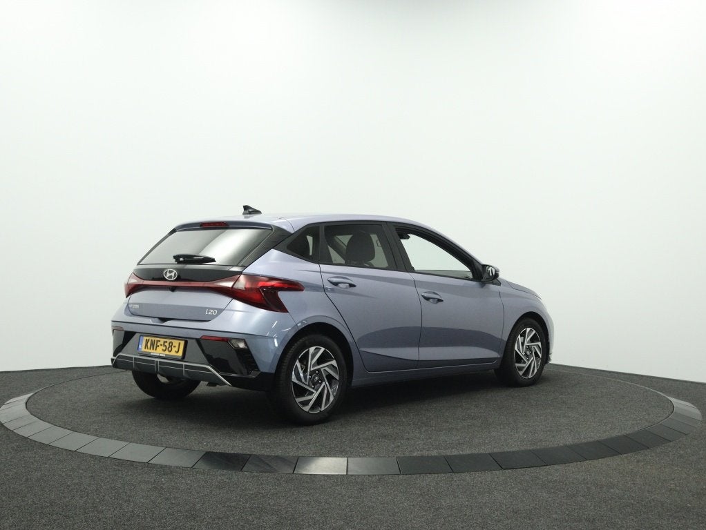 Hyundai i20 1.0 T-GDI Comfort Smart | Navigatie | Private le, Keurmerk '100% Onderhouden', 12 maanden, Gebruikt, Blauw