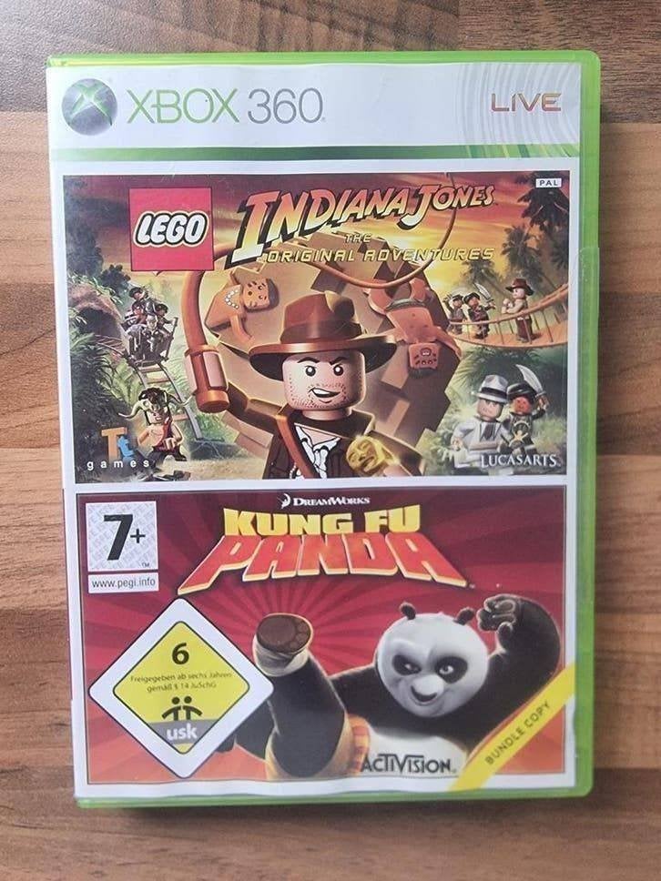 Lego Indiana Jones & Kung fu panda, Avontuur en Actie, 2 spelers, Ophalen of Verzenden, Zo goed als nieuw