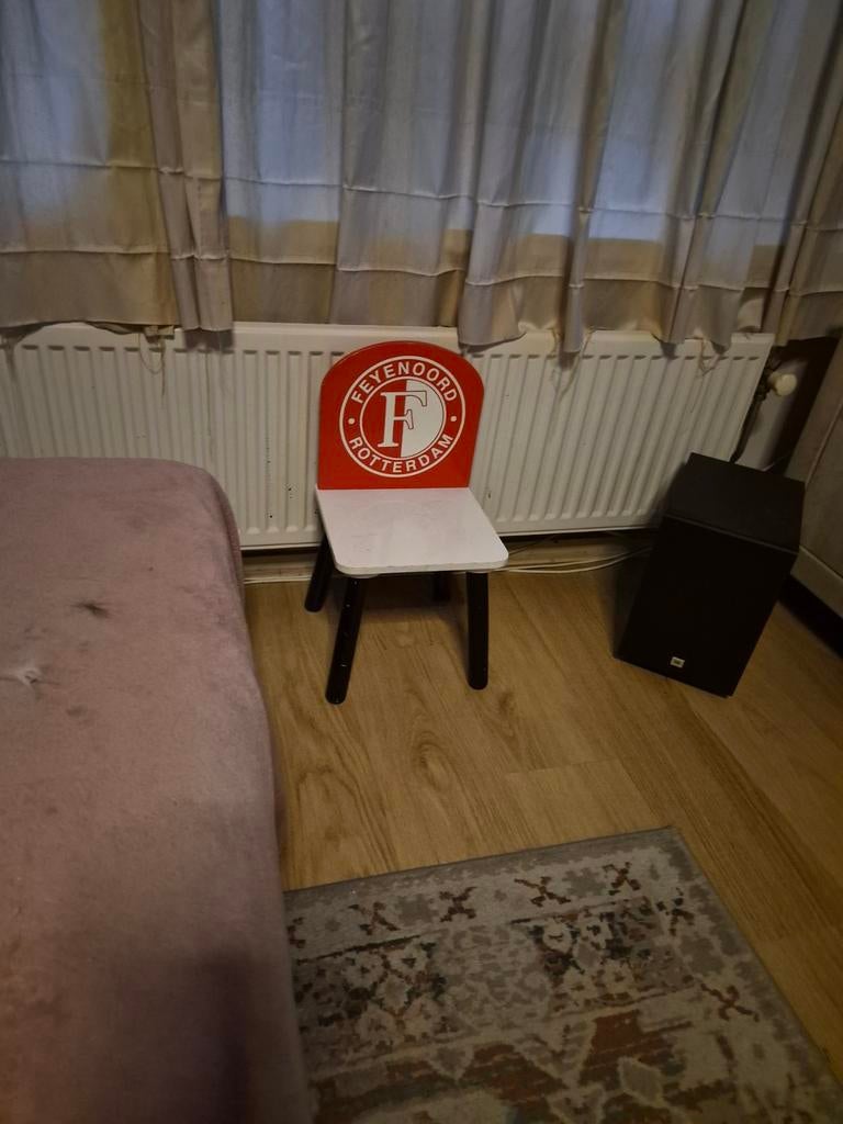 Feyenoord Houten Kinderstoel - Zo goed als nieuw, Ophalen of Verzenden, Zo goed als nieuw, Overige typen