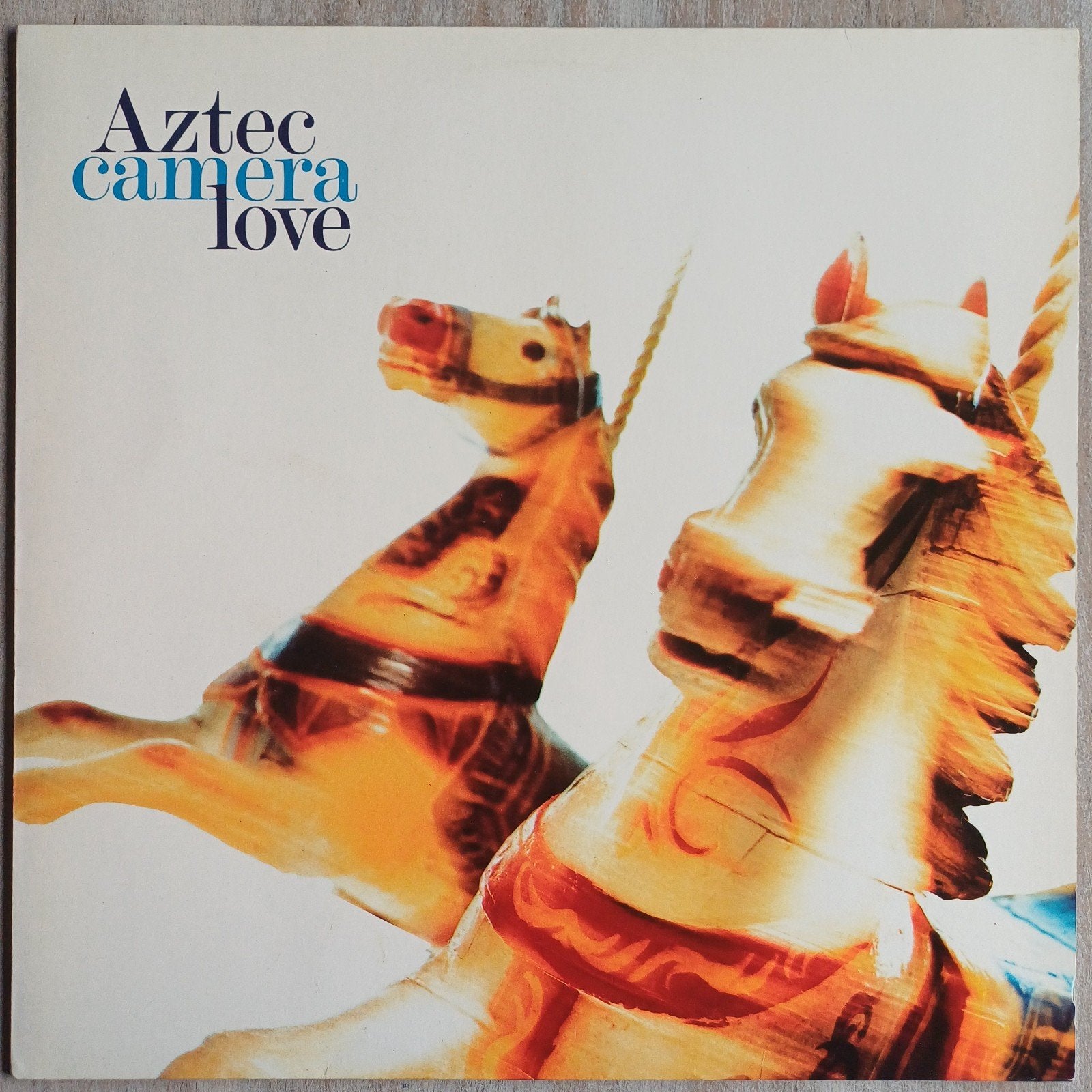 Aztec Camera LP - Love, Ophalen of Verzenden, Gebruikt, 12 inch, Poprock