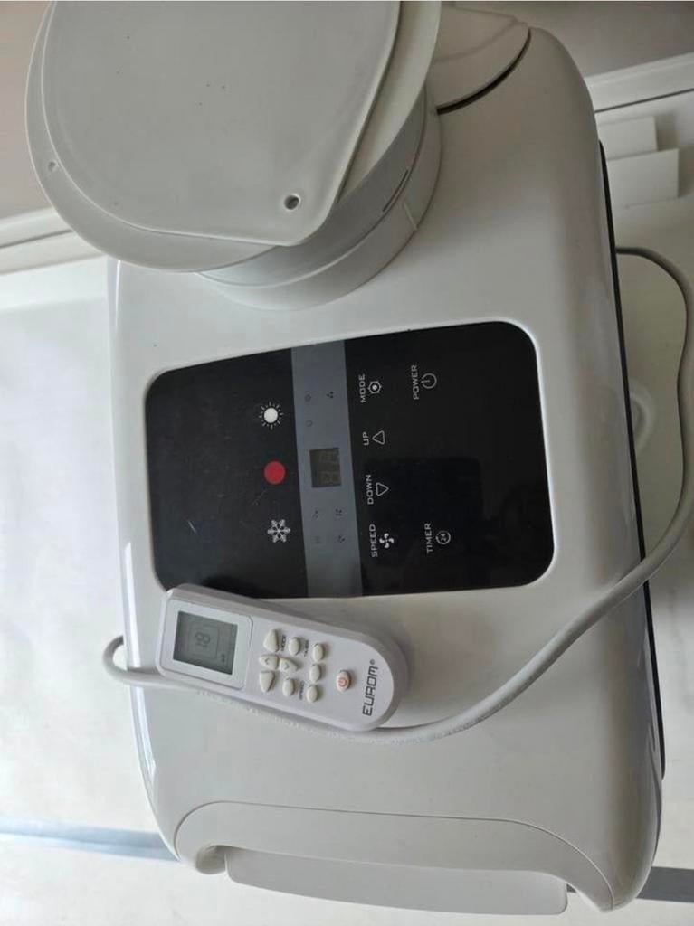 Eurom Airco met afstandsbediening, Ophalen, Timer, 3 snelheden of meer, Zo goed als nieuw