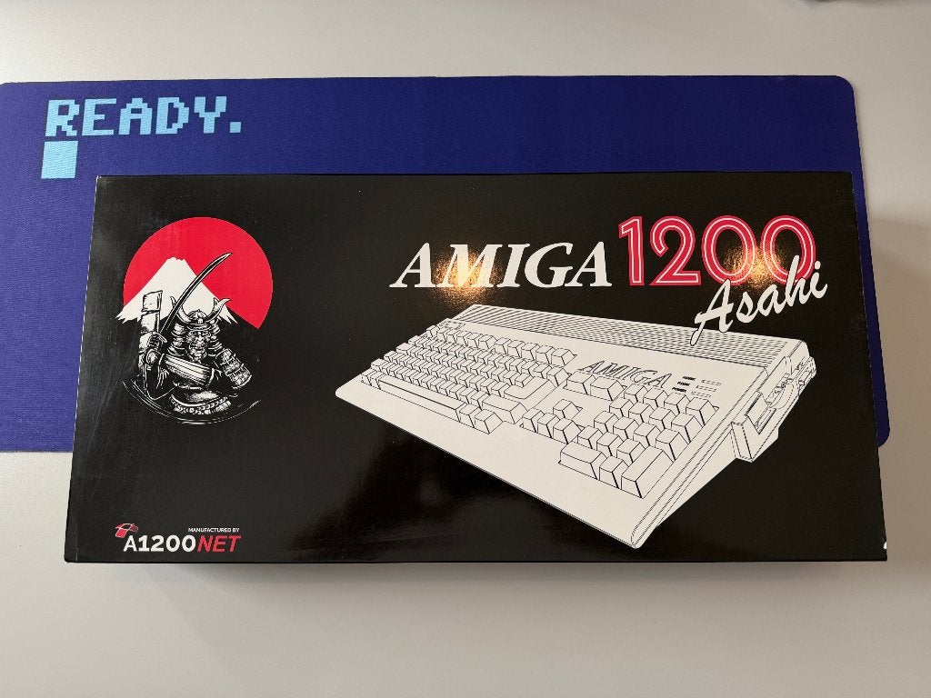 Amiga 1200 Asahi "Deep Sea Blue" behuizing A1200NET, Computers en Software, Ophalen of Verzenden, A1200.NET