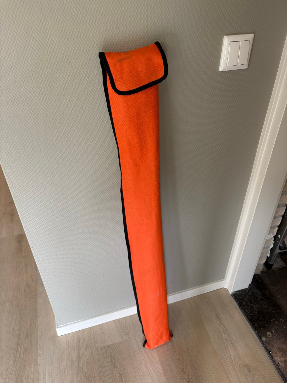 Messfix meetstok 5 meter met hoes, Ophalen of Verzenden, Gebruikt, Afstand