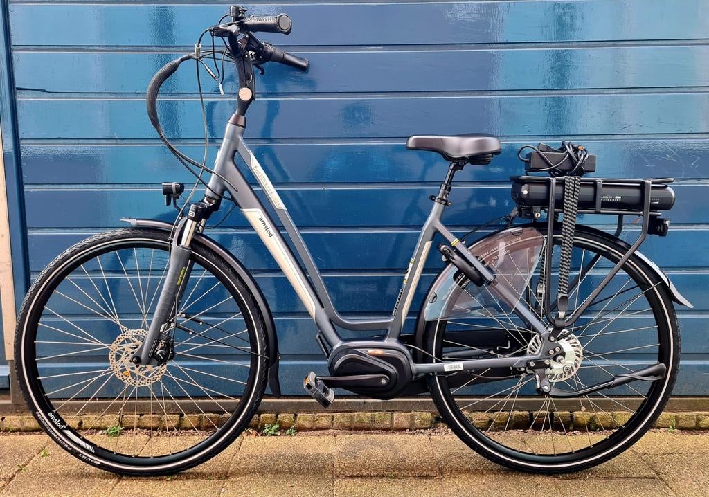 Amslod Ebike Electrische Damesfiets 1000km In Nieuwstaat!, Fietsen en Brommers, Elektrische fietsen, 51 tot 55 cm, Ophalen, Zo goed als nieuw