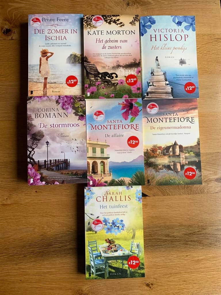7 boeken romans samen voor € 3,50, Boeken, Romans, Ophalen of Verzenden, Zo goed als nieuw