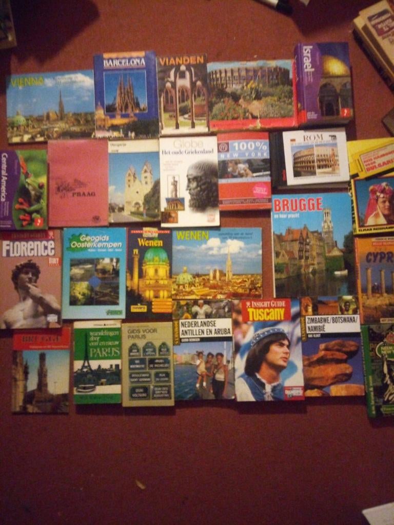 Grote collectie reisgidsen en reisboeken 25 stuks totaal, Verzenden, Europa, Reisgids of -boek, Gelezen
