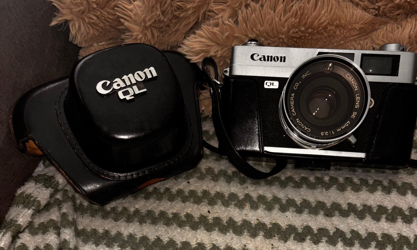 Canonet QL25 camera uit 1965, Ophalen of Verzenden, Compact, Canon