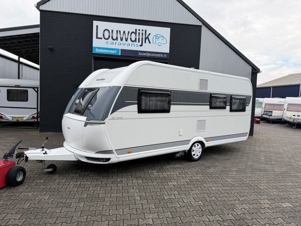 HOBBY De Luxe 540 UL ’21 (Mover, Enkele Bedden), Caravans en Kamperen, Caravans, Rondzit, Hobby, 7 tot 8 meter, Bedrijf