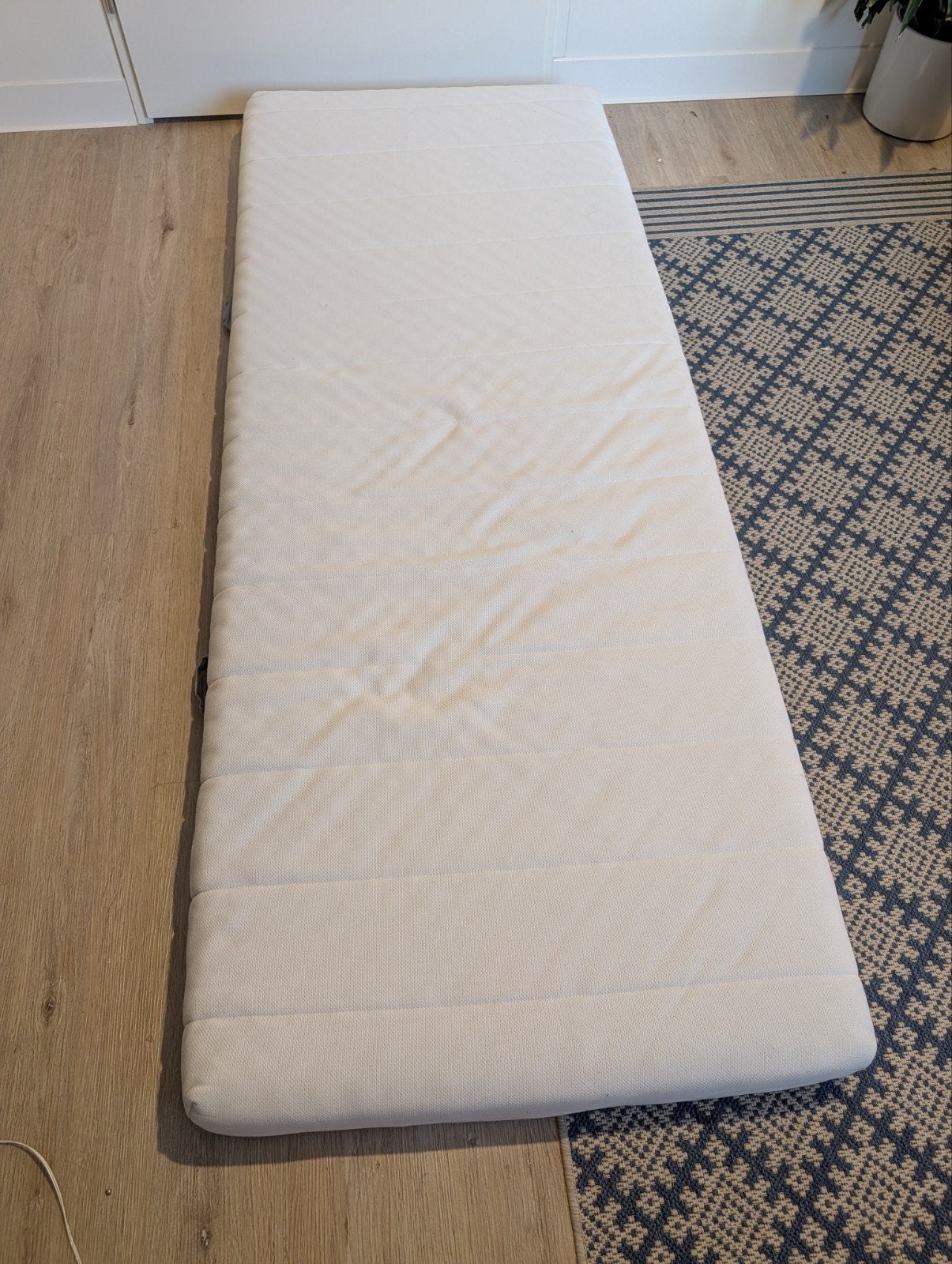 IKEA ÅSVANG matras 80x200 cm, Ophalen, Gebruikt, Eenpersoons, 80 cm