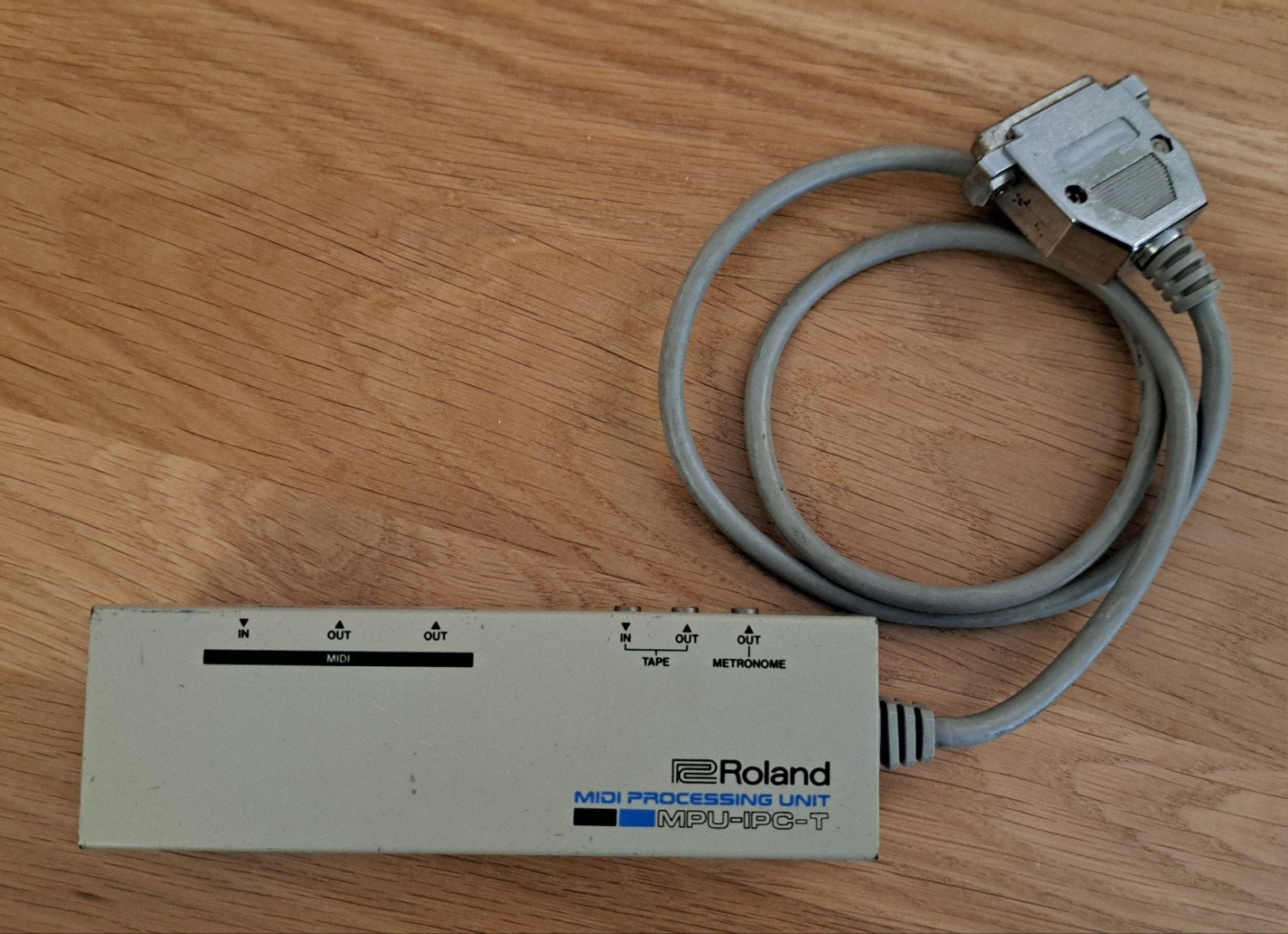 Roland MPU-IPC-T MPU-401 Externe MIDI Interface Box, Muziek en Instrumenten, Ophalen of Verzenden, Gebruikt
