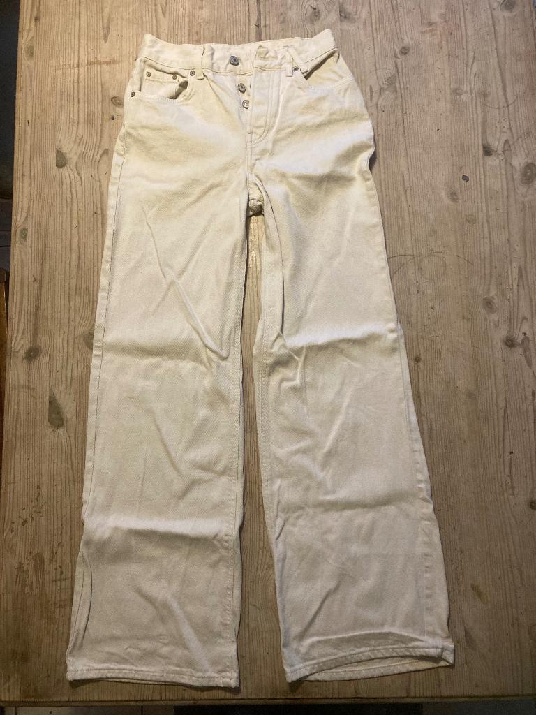 America Today beige jeans XS, Overige kleuren, Ophalen of Verzenden, Zo goed als nieuw, W27 (confectie 34) of kleiner