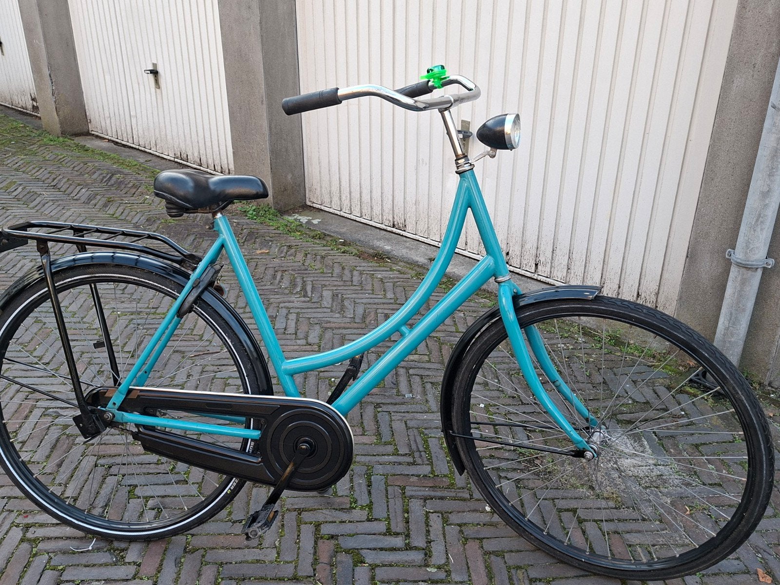 stevige Omafiets stadsfiets, Fietsen en Brommers, 56 cm of meer, Ophalen, Gebruikt, Terugtraprem