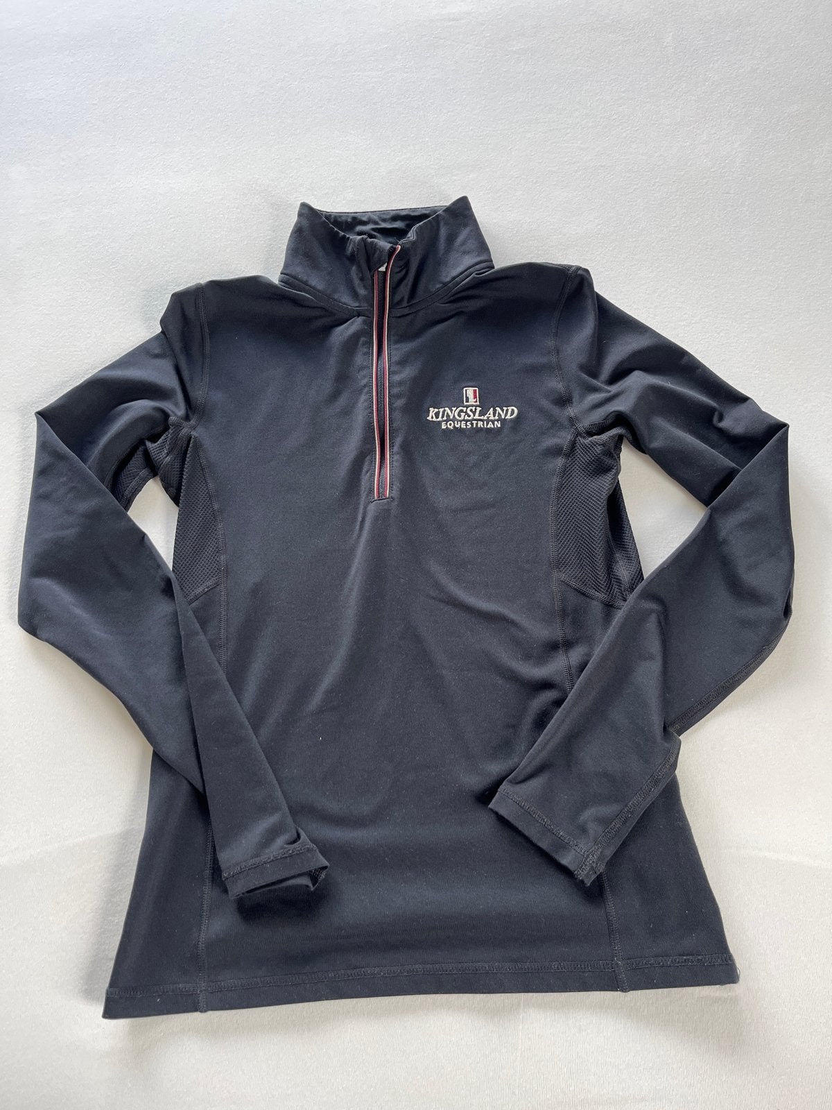 Kingsland XXS lange mouw shirt donkerblauw, Dieren en Toebehoren, Paardrijkleding, Ophalen of Verzenden, Zo goed als nieuw, Dressuur