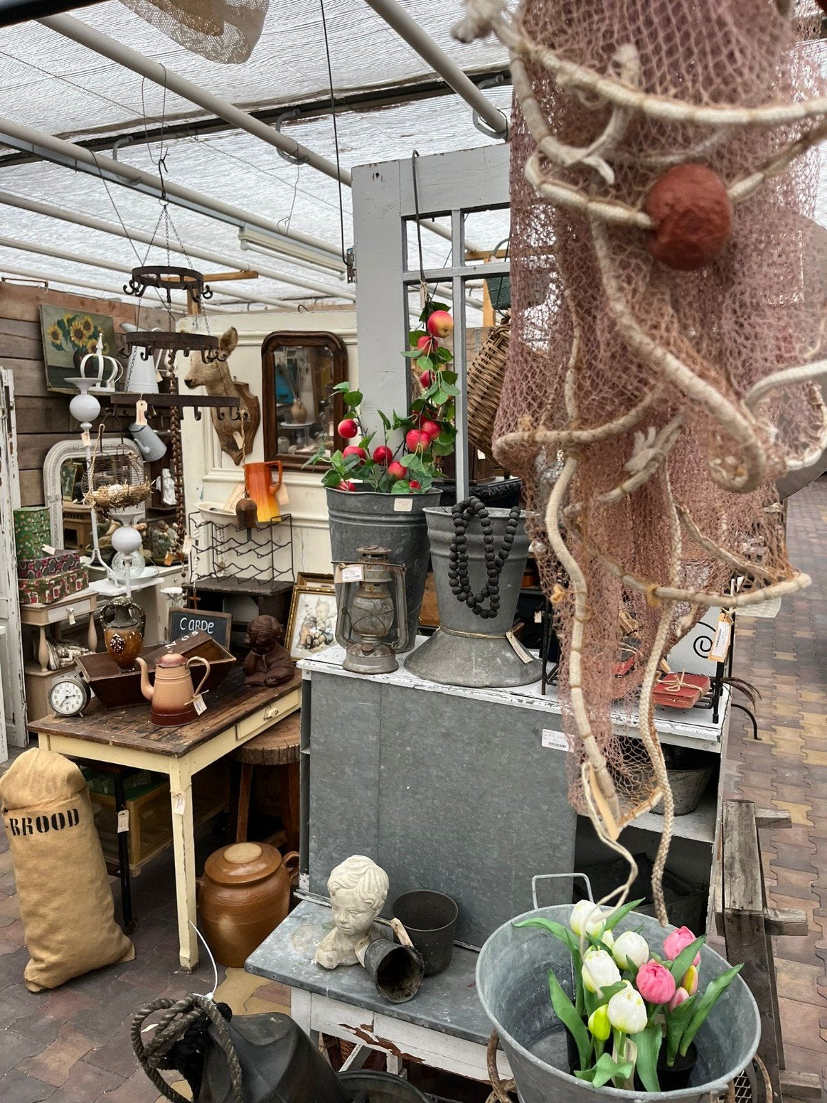 Brocant,vintage oude kwekerij Epe Do,vrij,za open, Ophalen, X, X, X