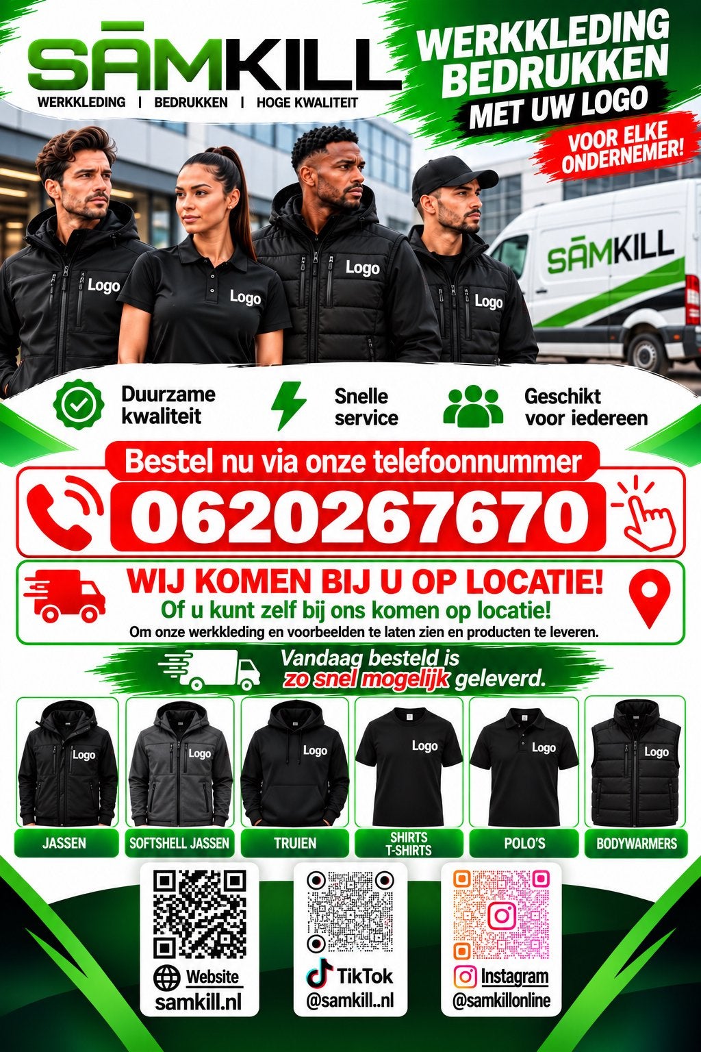 Bodywarmer, truien, t-shirt, softshell jassen met bedrukking, Ophalen of Verzenden, Nieuw, Overige maten