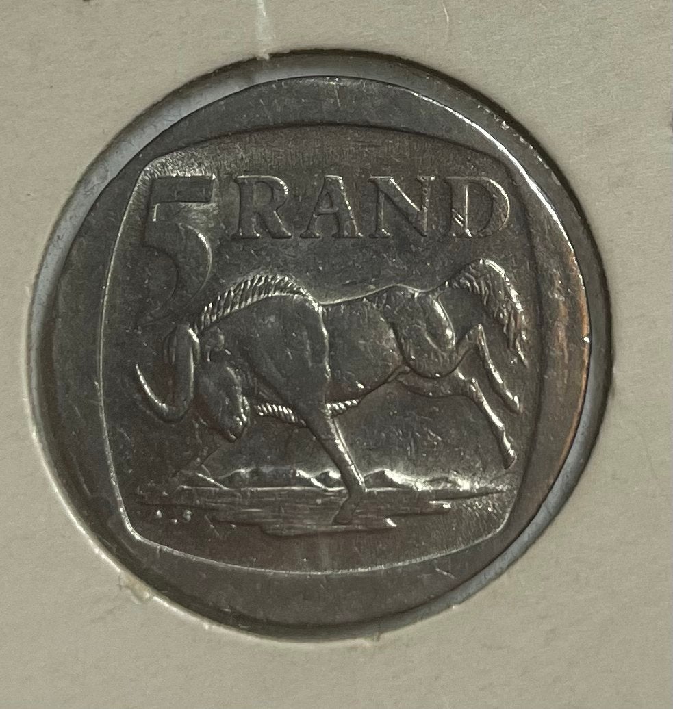 5 rand Zuid Afrika 1994, Ophalen of Verzenden, Zuid-Afrika