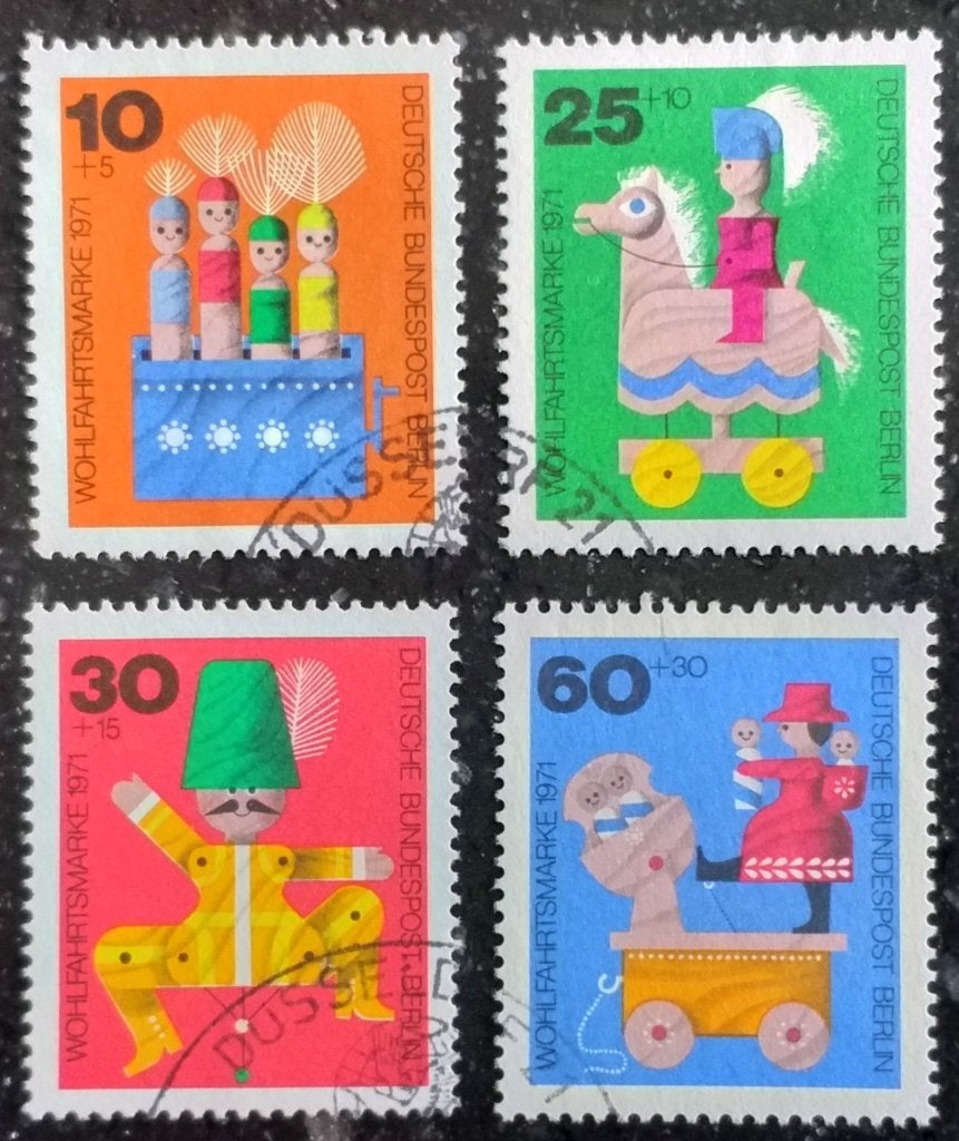 POSTZEGELS DUITSLAND BERLIN JAREN 70 GESTEMPELD, Verzenden, BRD, Gestempeld
