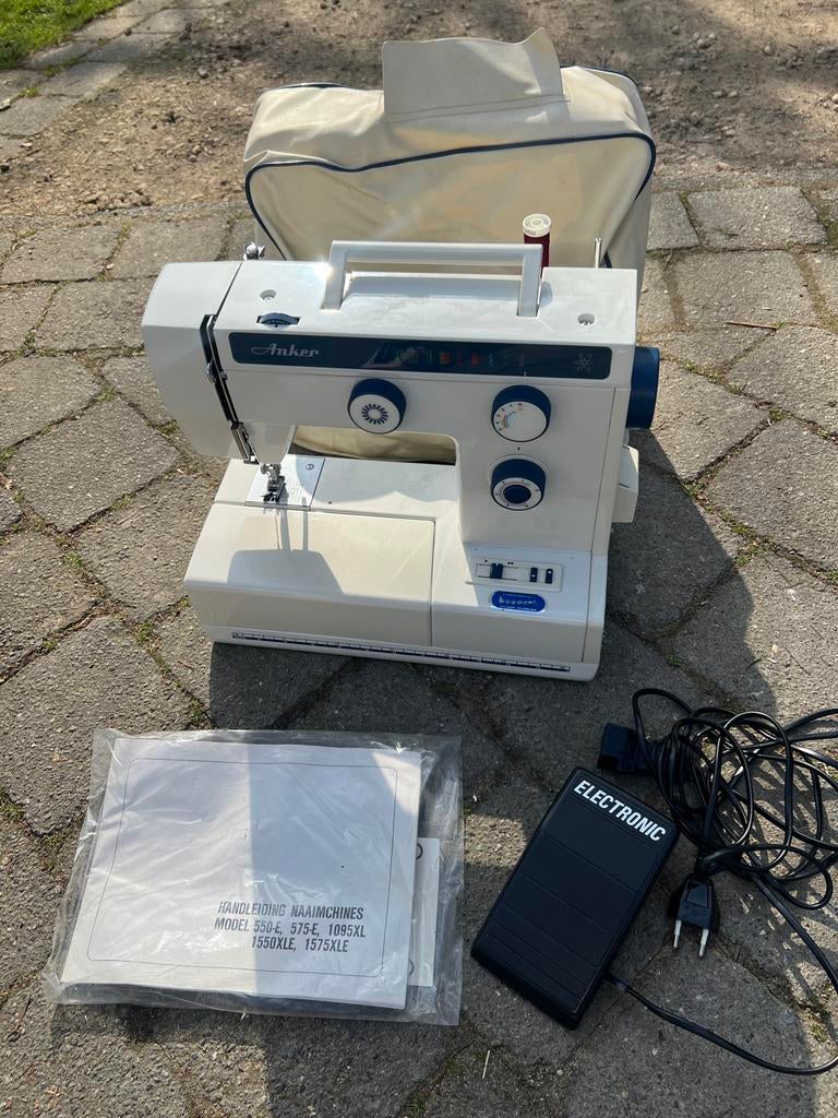 Anker ZE550 Naaimachine - Betrouwbaar en Gebruiksvriendelijk, Ophalen of Verzenden, Zo goed als nieuw, Naaimachine, Overige merken