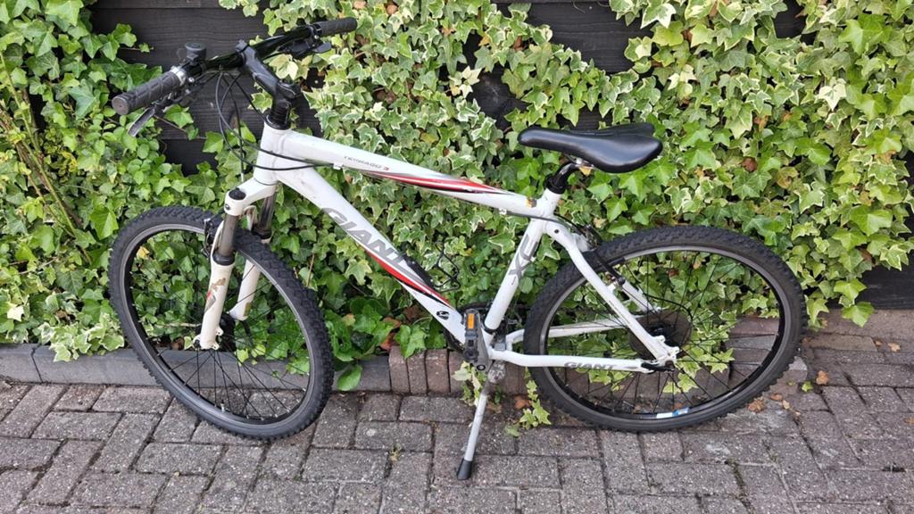 Giant mountainbike, Ophalen, 28 inch, Gebruikt, Velgrem