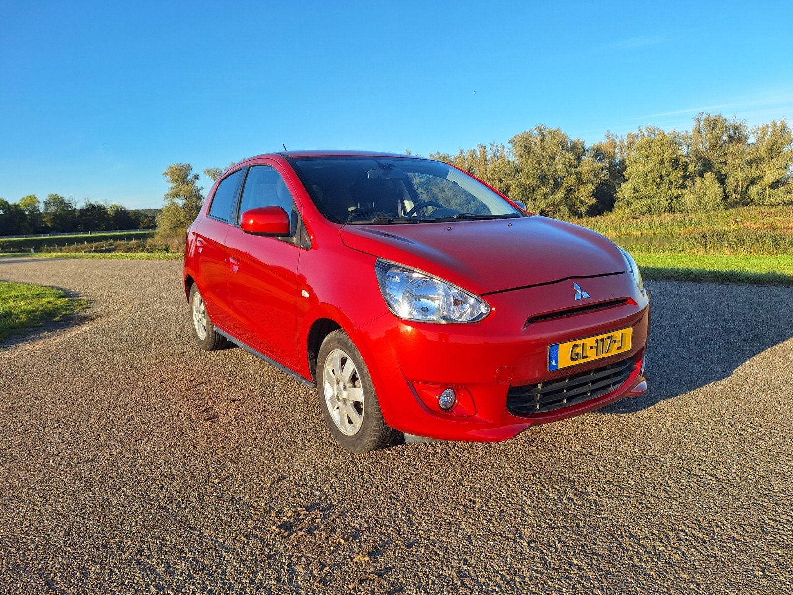Mitsubishi Space Star 1.0 Mivec 71PK automaat, Dealer onderhouden, Stof, 840 kg, Origineel Nederlands