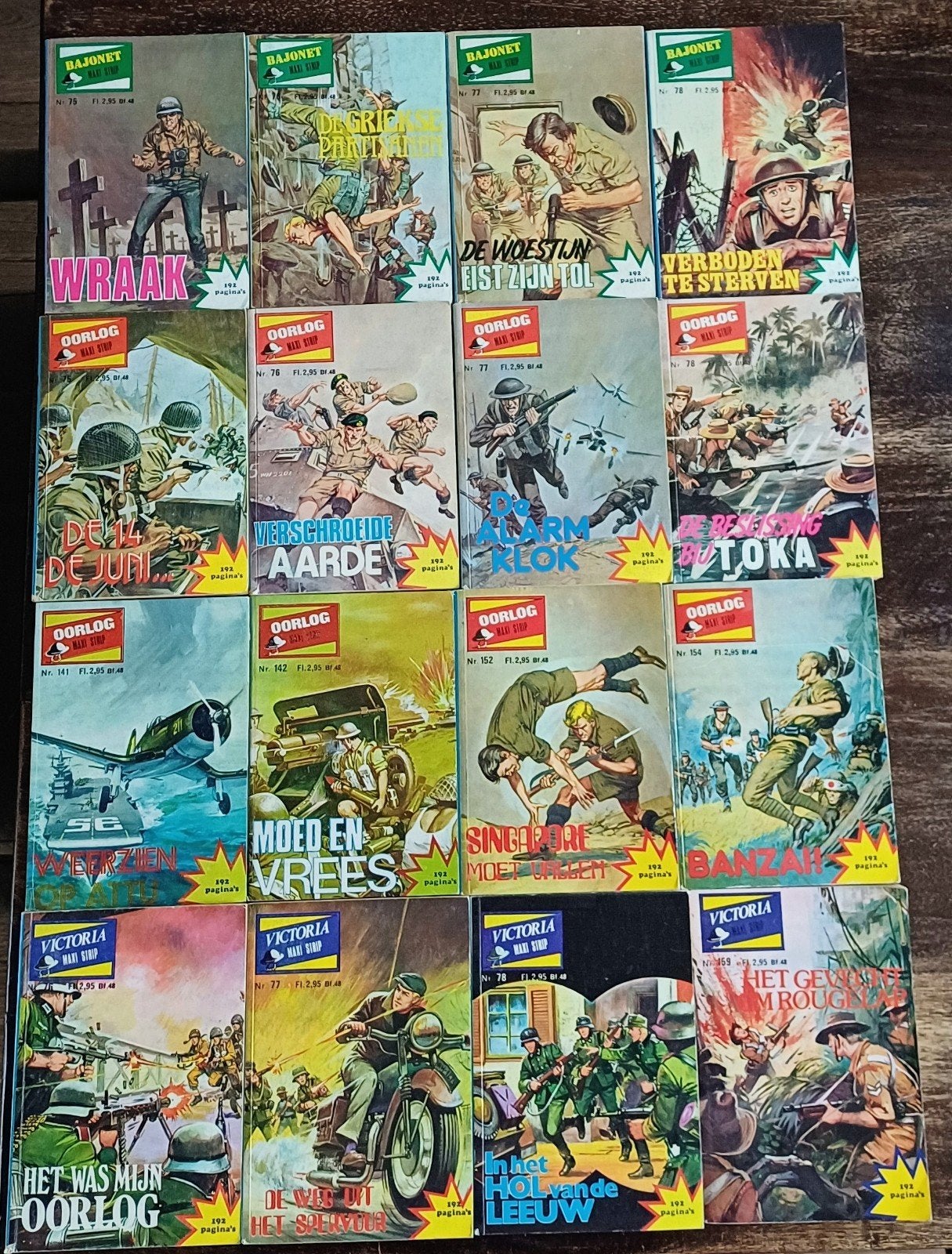 Oorlogs Omnibussen & Strips WO2 (1974-1980), Ophalen of Verzenden, Tweede Wereldoorlog, Gelezen