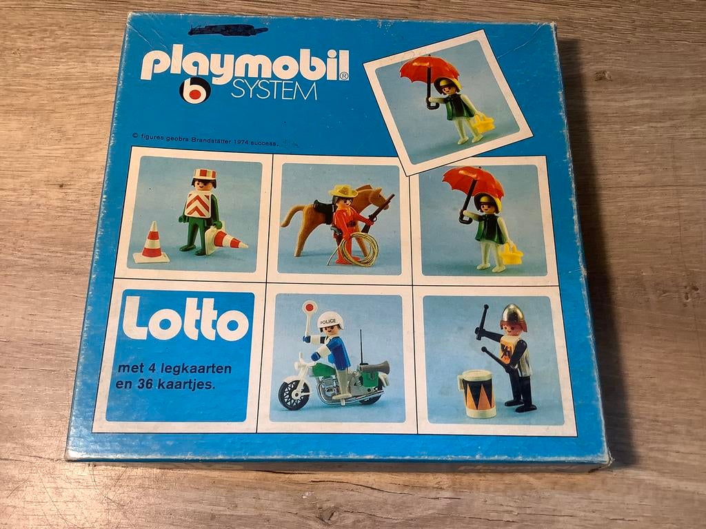 Playmobil lotto, Ophalen of Verzenden, Gebruikt