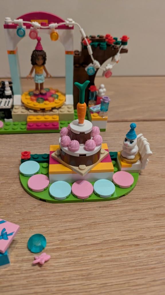 Verjaardagsfeestje Lego Friends 41110, Inclusief extra onderdelen, Lego, Friends, Ophalen of Verzenden