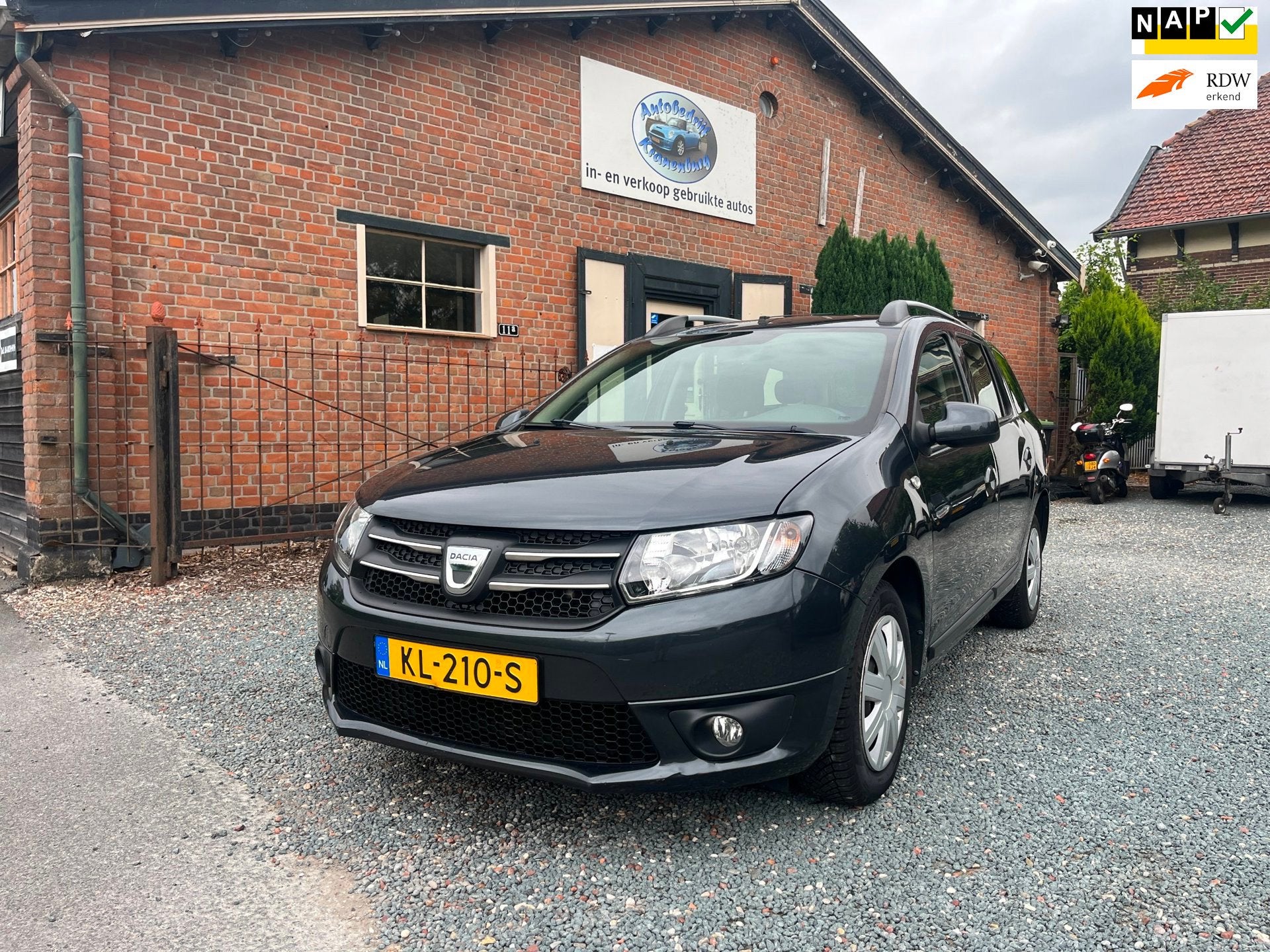 Dacia Logan MCV 0.9 TCe Easy-R Prestige ( Airco + Cruise con, Auto's, Dacia, 898 cc, Stof, 1110 kg, Origineel Nederlands