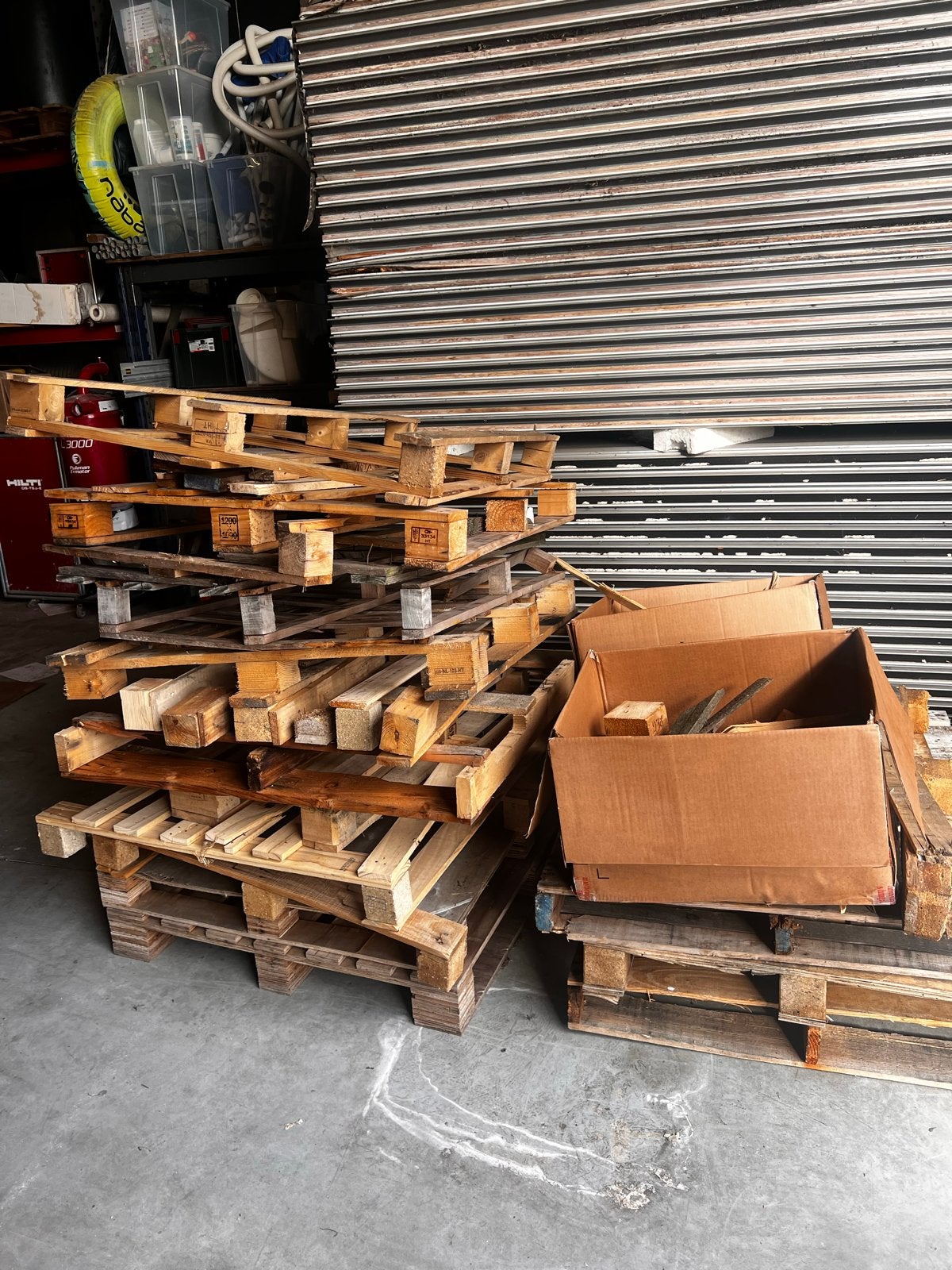 Gratis oud hout/ pallet reststukken/ brandhout, Ophalen, Overige houtsoorten