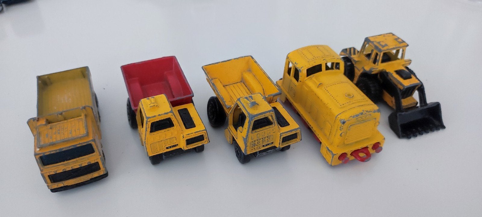Set van 5 vintage Matchbox Superfast voertuigen, Ophalen of Verzenden, Gebruikt, Bus of Vrachtwagen, Matchbox