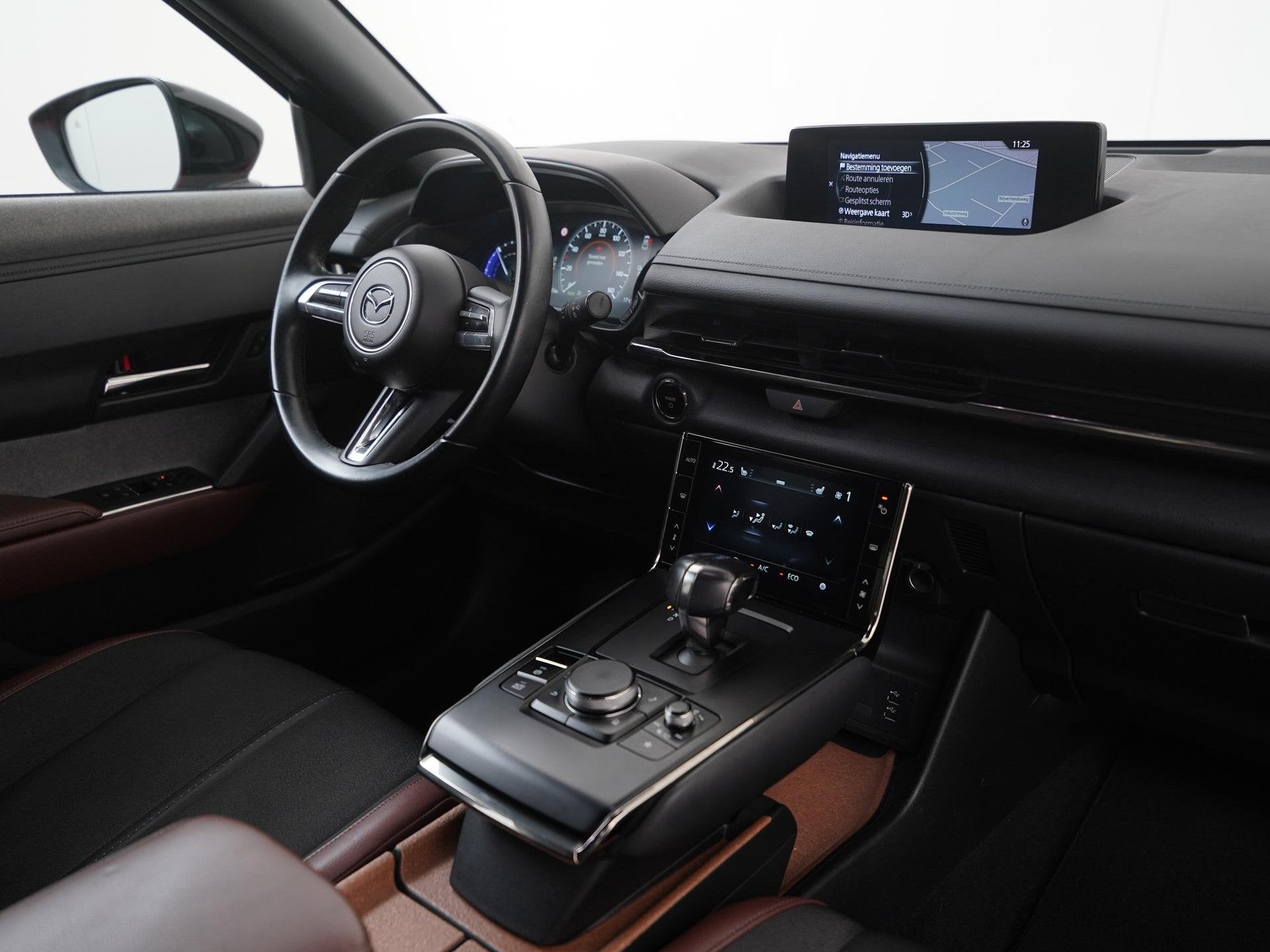 Mazda MX-30 e-SkyActiv 145 First Edition 36 kWh | SOH 95% |, Auto's, Stof, Gebruikt, Zwart, https://media-marktplaats.export.dv.nl/24154772244/document-1.pdf