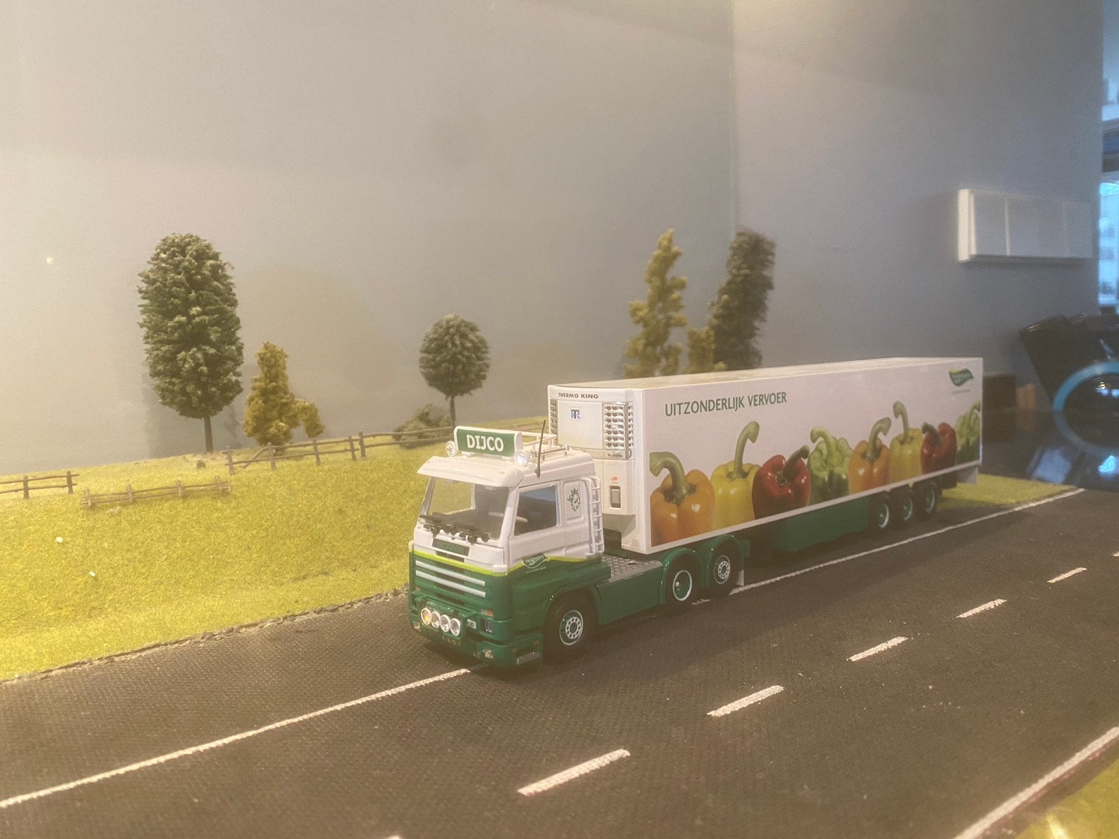 Scania Streamline met koeloplegger van Dijco / Greenery, Ophalen of Verzenden, Zo goed als nieuw, Bus of Vrachtwagen, Tekno