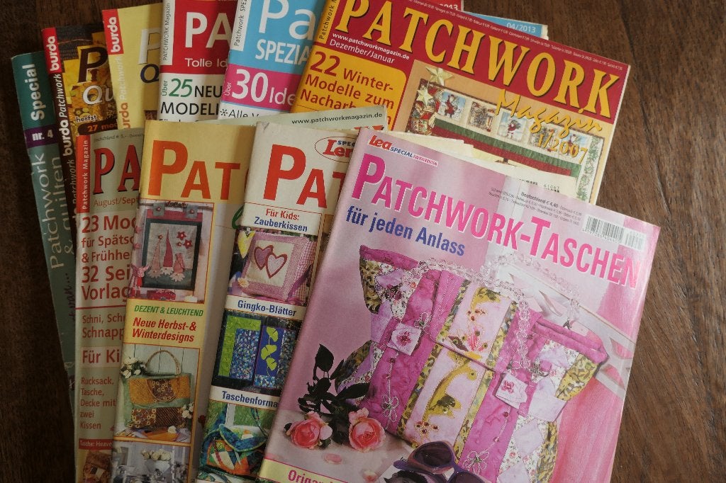 patchwork tijdschrift, Ophalen of Verzenden, Gebruikt