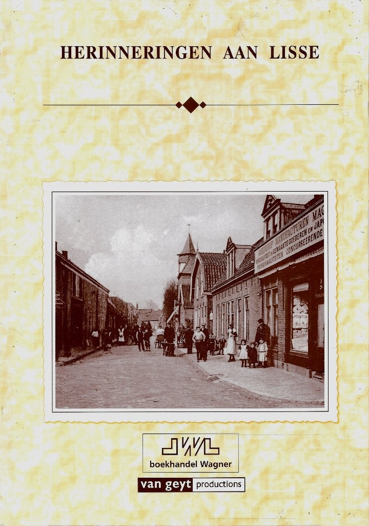 BOEK HERINNERINGEN AAN LISSE., Boeken, Geschiedenis | Stad en Regio, Ophalen of Verzenden, 20e eeuw of later, Nieuw