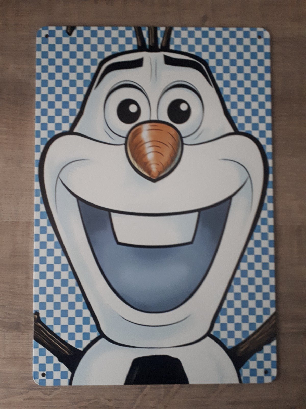 Olaf Frozen 20x30 cm Metalen Reclamebord, Verzenden, Nieuw, Reclamebord