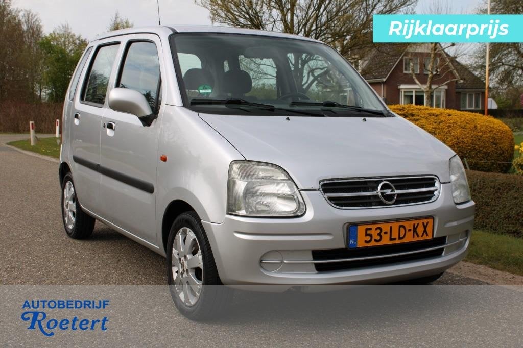 Opel AGILA 1.2-16V Star Edition 75pk Lichtmet.velgen/APK, Auto's, Opel, Voorwielaandrijving, USB, 15 km/l, Gebruikt