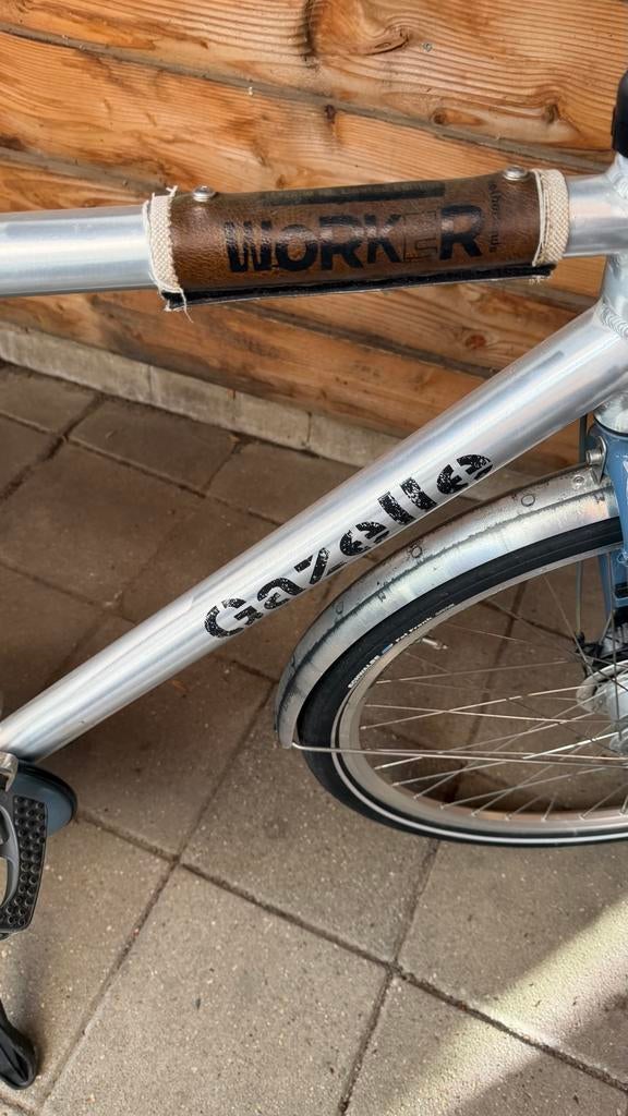 Gazelle worker fiets met mand 28 inch, Ophalen, Gebruikt, Versnellingen, Gazelle