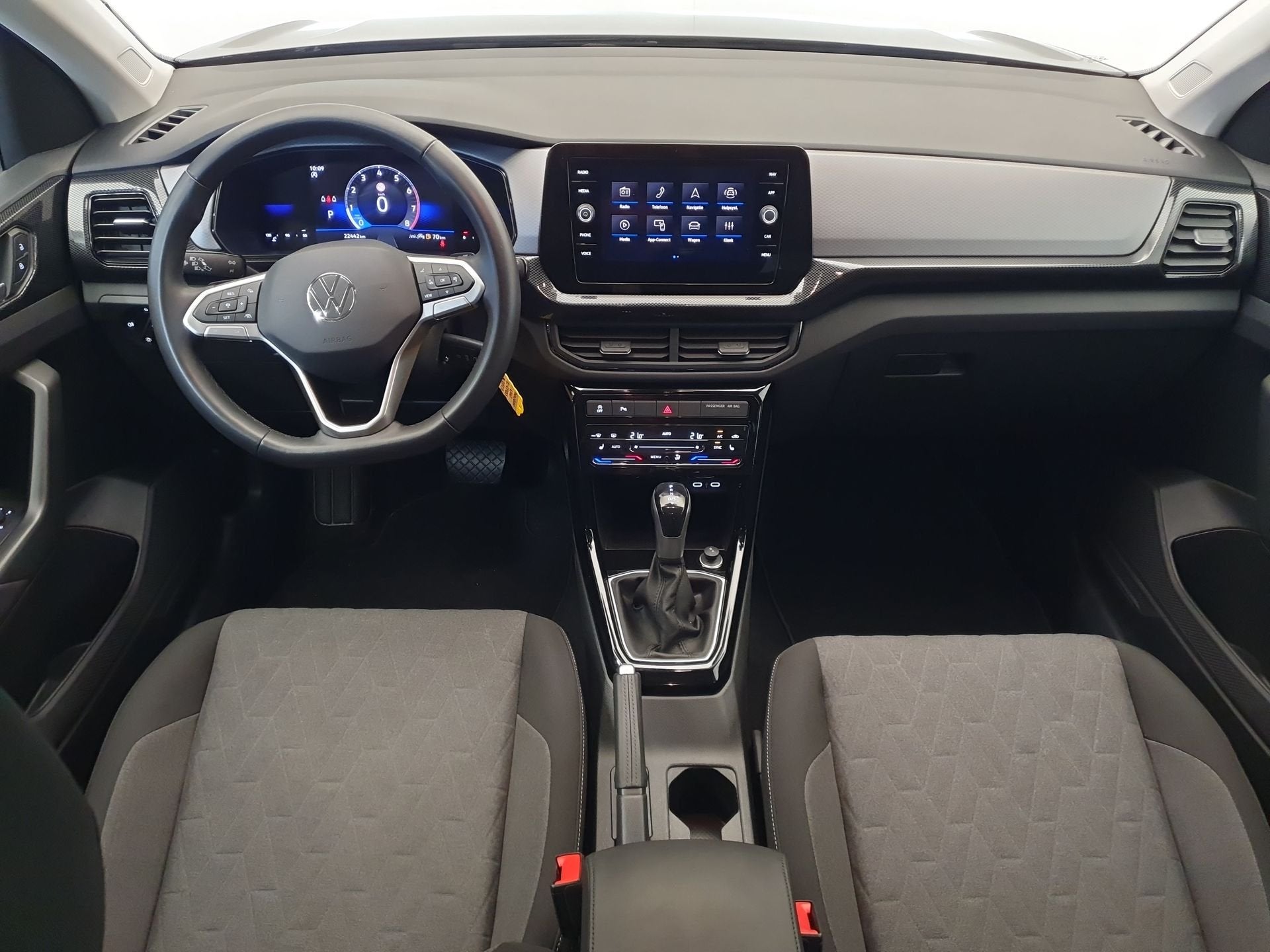 Volkswagen T-Cross 1.0 TSI 115pk DSG/AUT Life Edition Camera, Auto's, Gebruikt, 116 pk, Zwart, Bedrijf