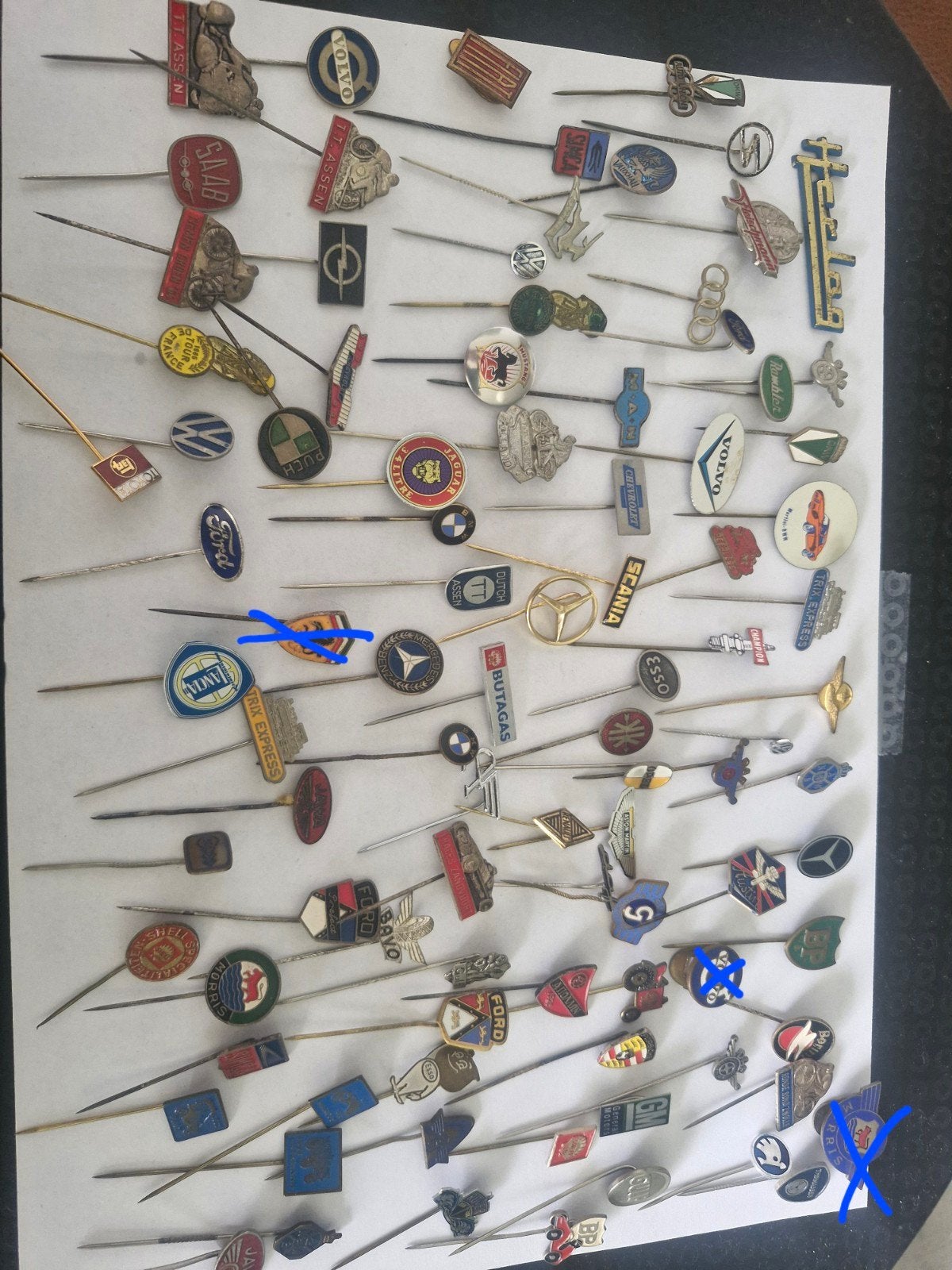 autospeldjes/vervoermiddelenspeldjes, Verzamelen, Verzenden, Gebruikt, Transport, Speldje of Pin