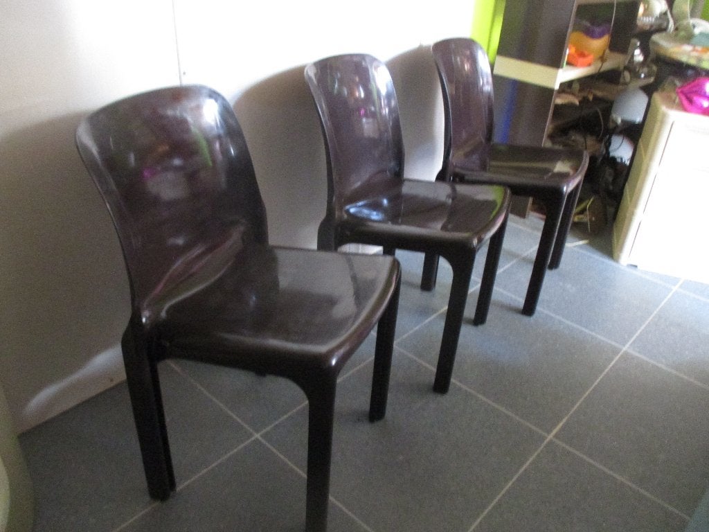 Selene Magistretti space age design jaren 60 Artemide retro, Huis en Inrichting, Stoelen, Ophalen, Kunststof, Gebruikt, ?