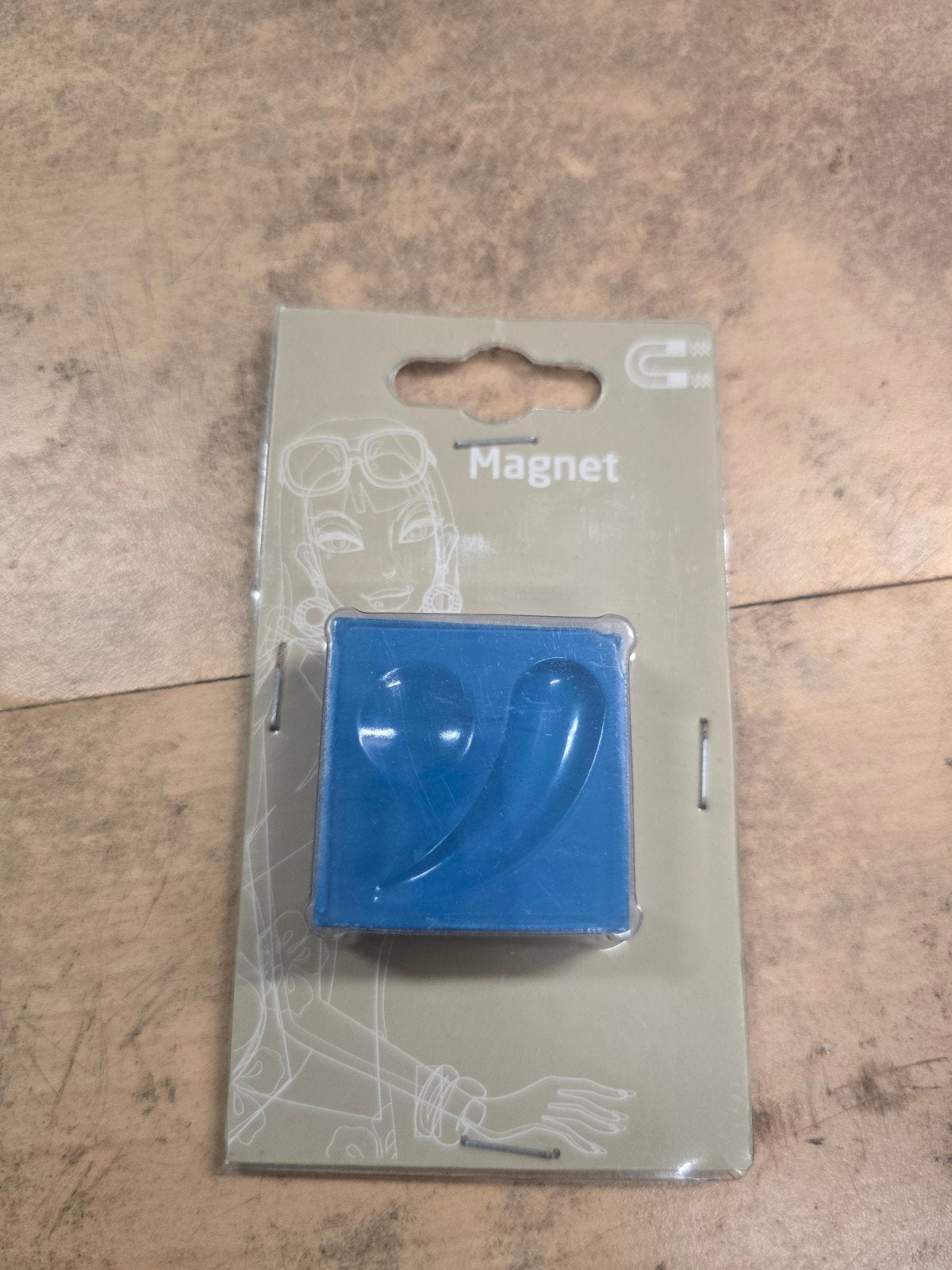 Multifunctionele magneten voor gordijnen en koelkast - 65 st, Ophalen of Verzenden, Nieuw, Blauw, Kunststof